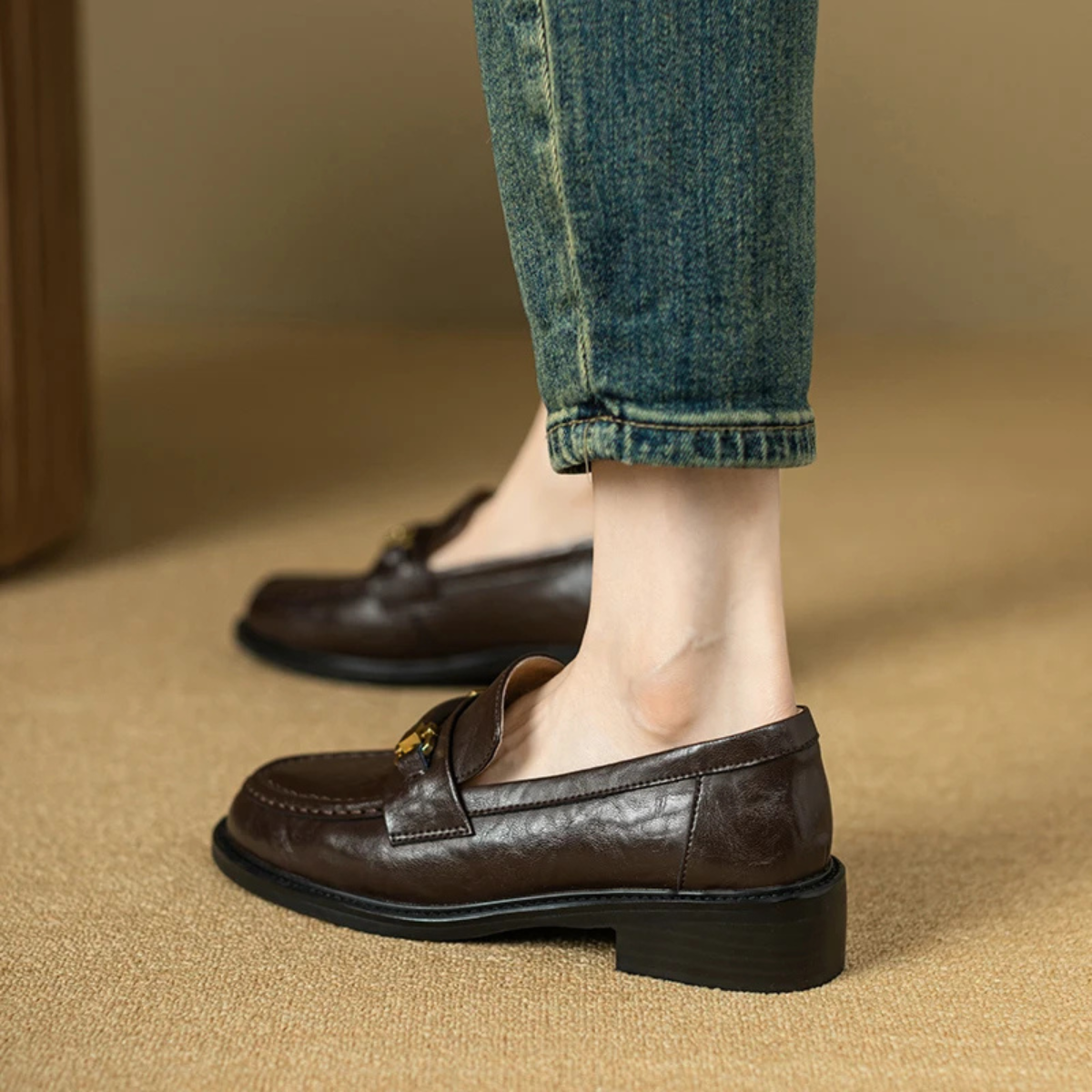 Montepulciano leren loafer