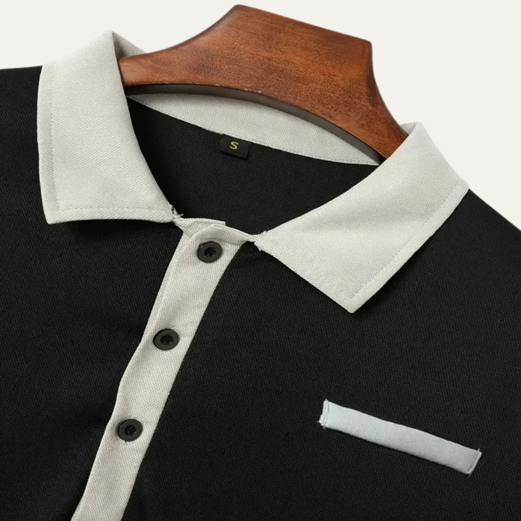 Anacapri gebreide polo slim fit