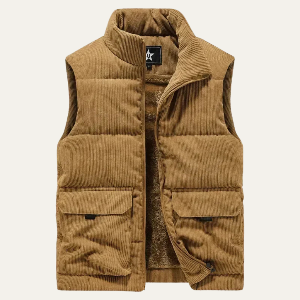 Silverhill corduroy gilet