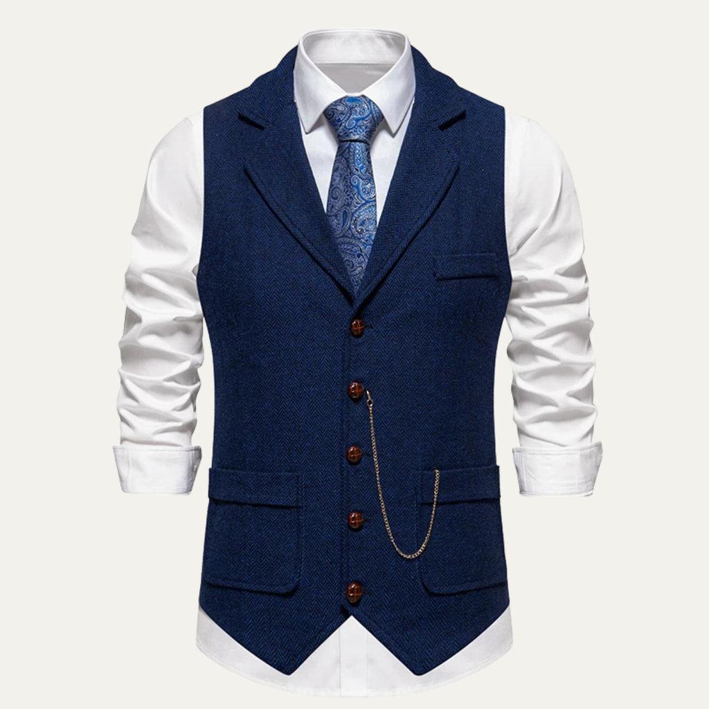 Braga tweed gilet