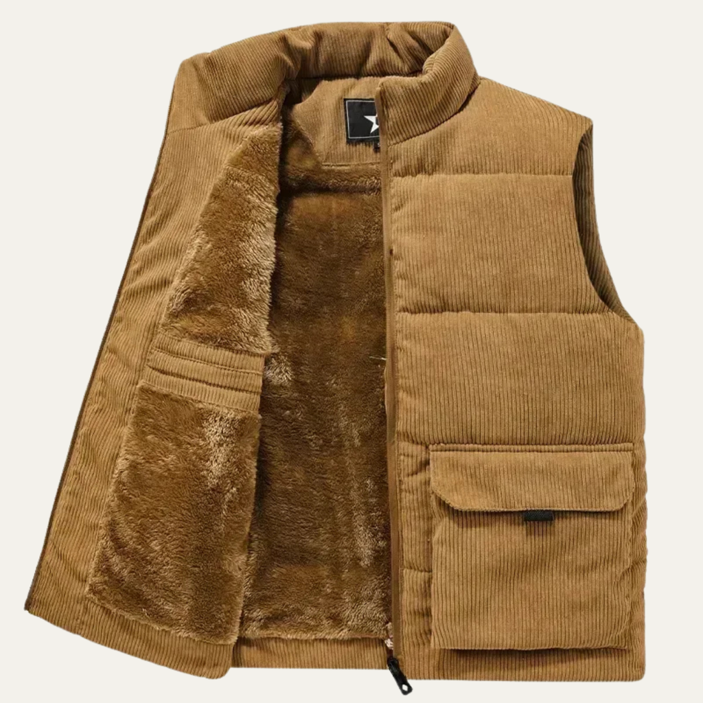 Silverhill corduroy gilet