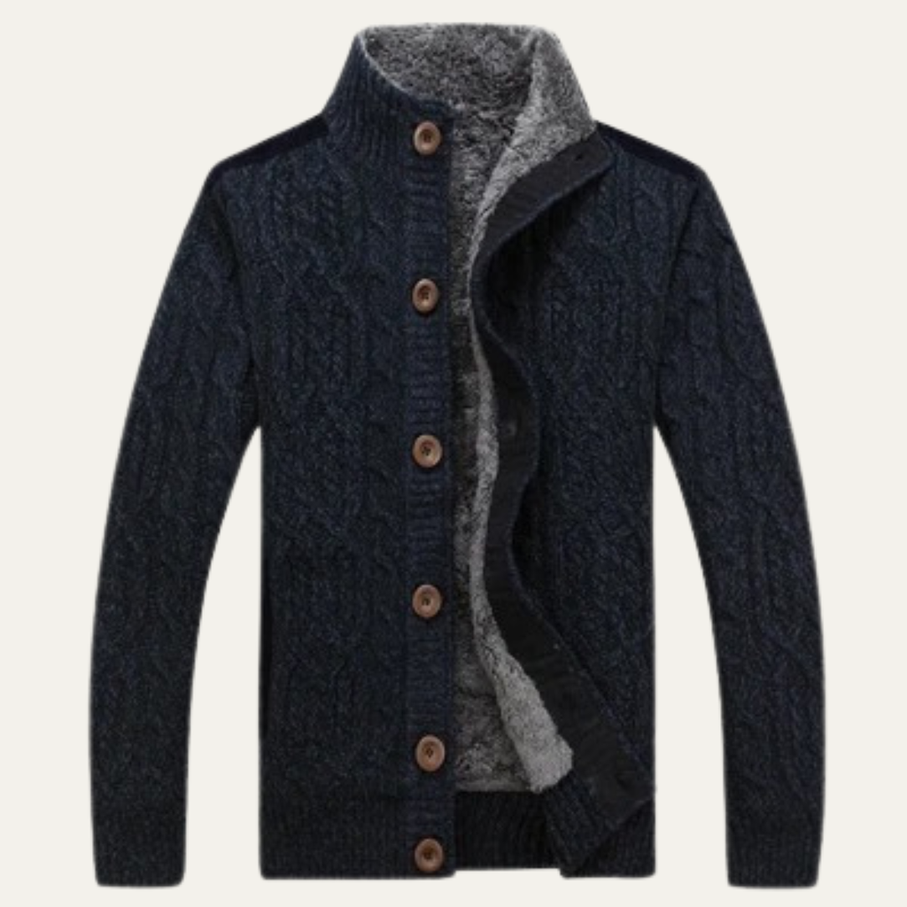 Maplewood wollen gebreide jack