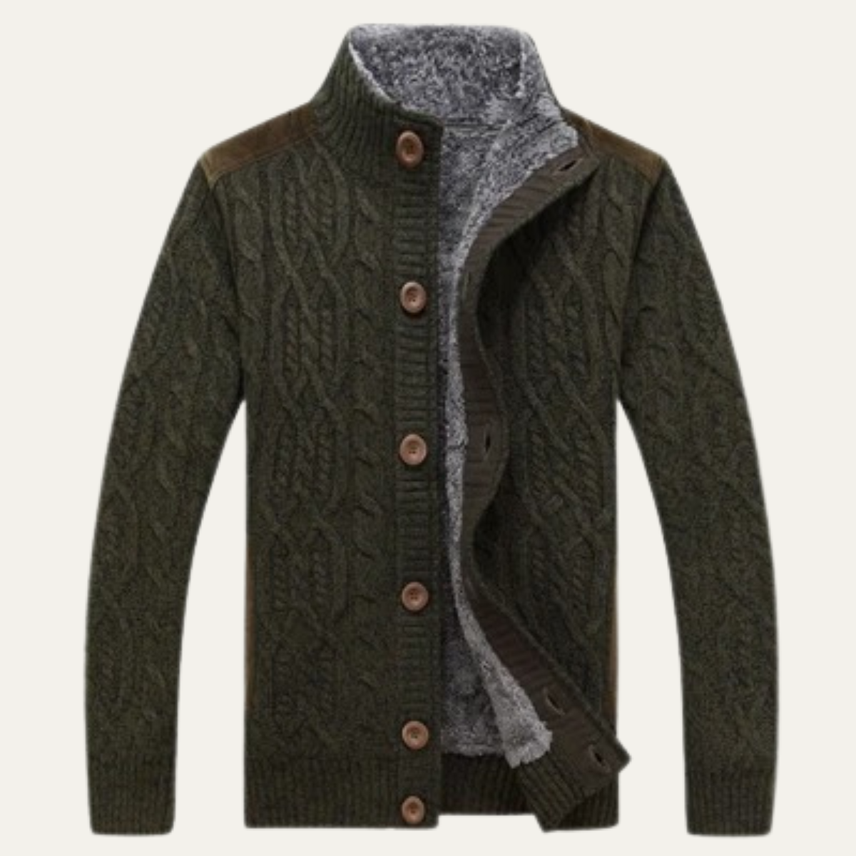 Maplewood wollen gebreide jack