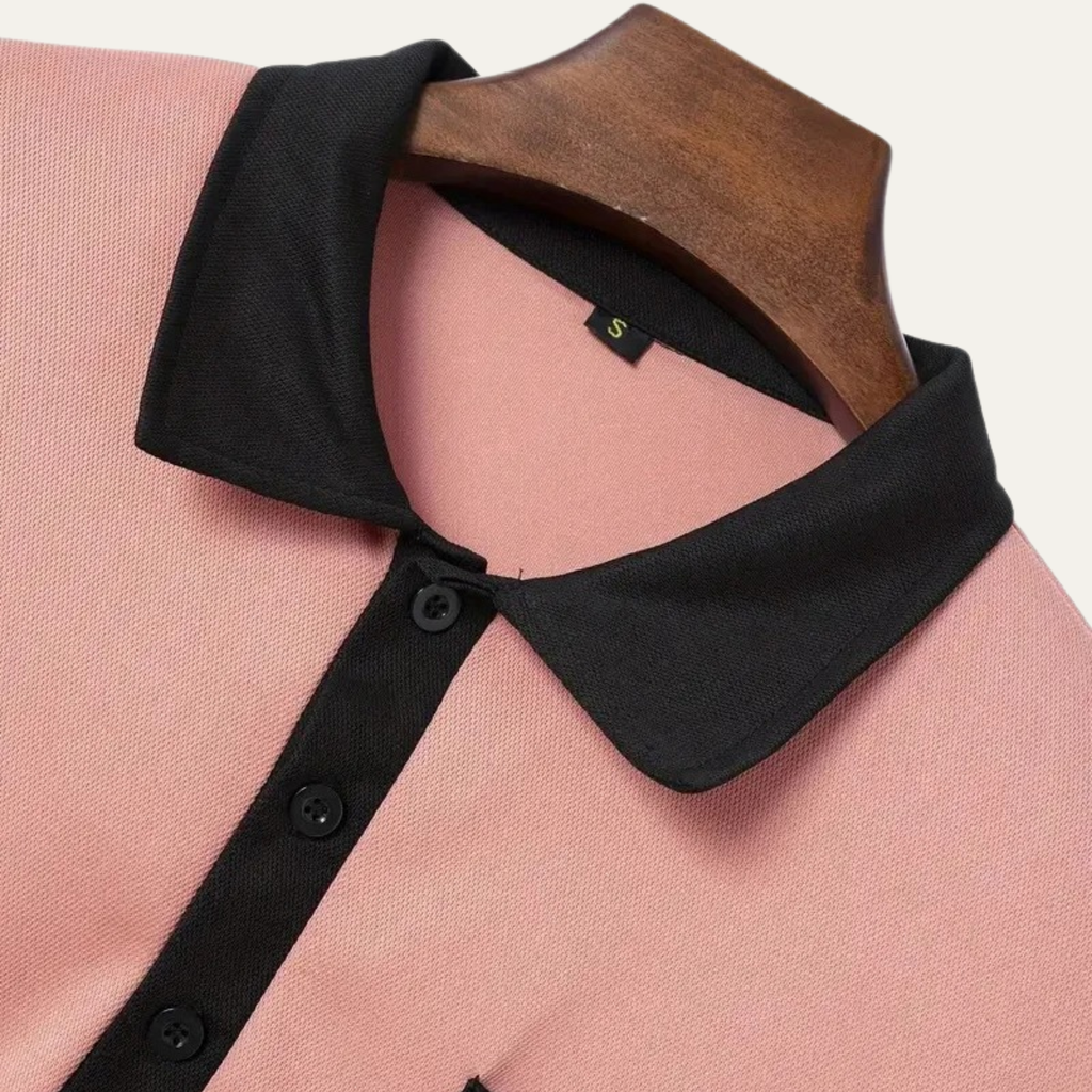 Anacapri gebreide polo slim fit