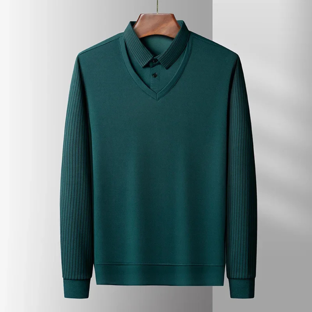 Sirmione gebreid poloshirt