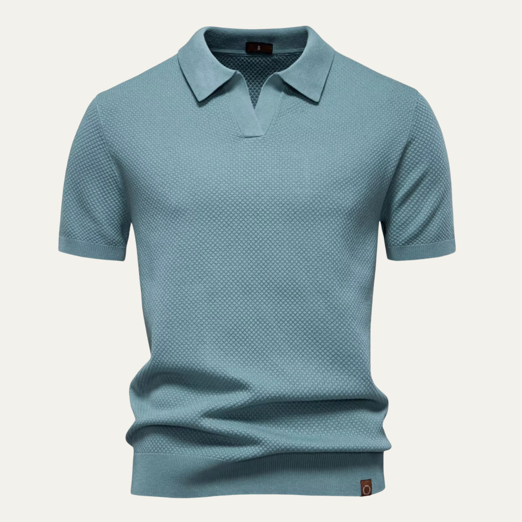 Kensington gebreid poloshirt