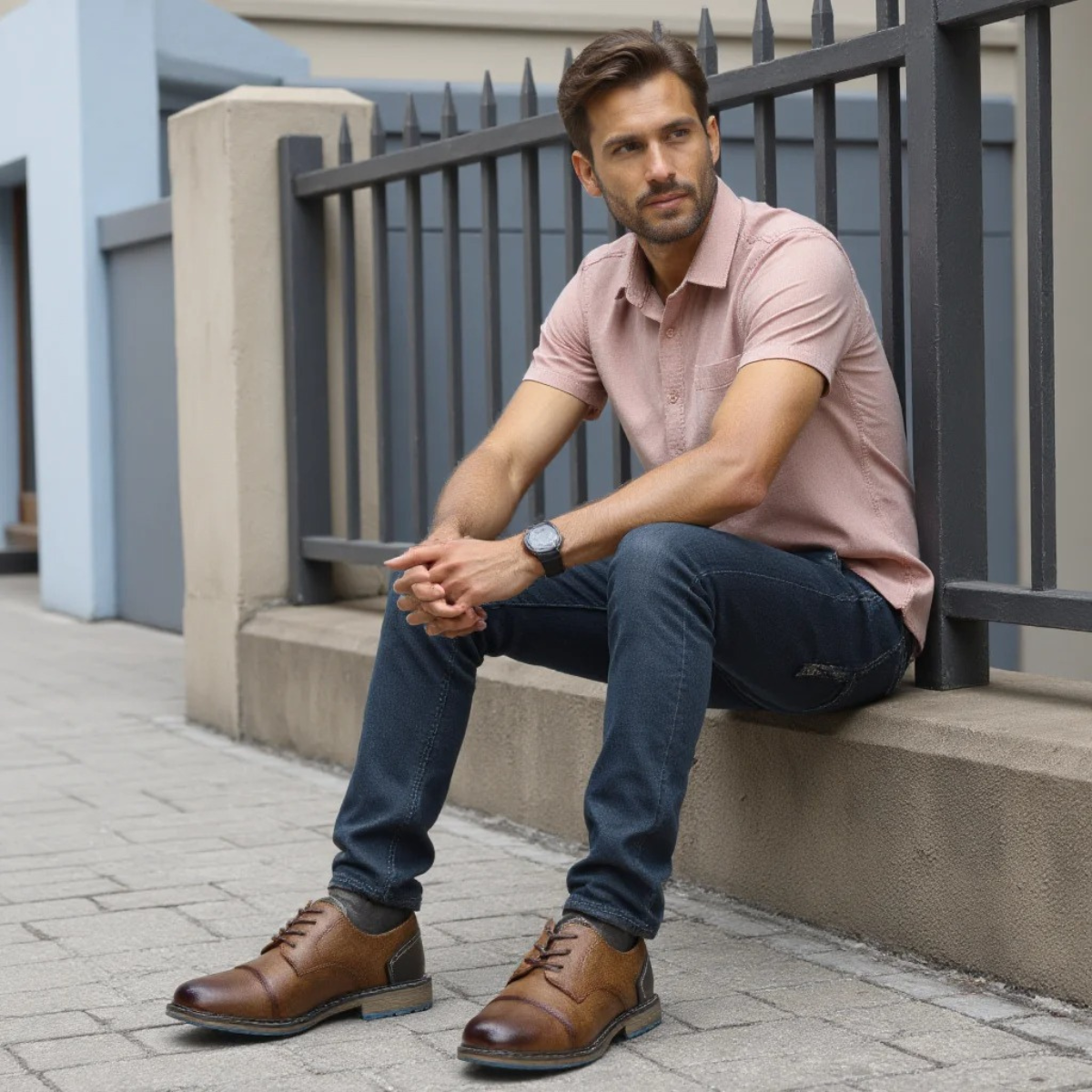 Monferrato leren schoenen