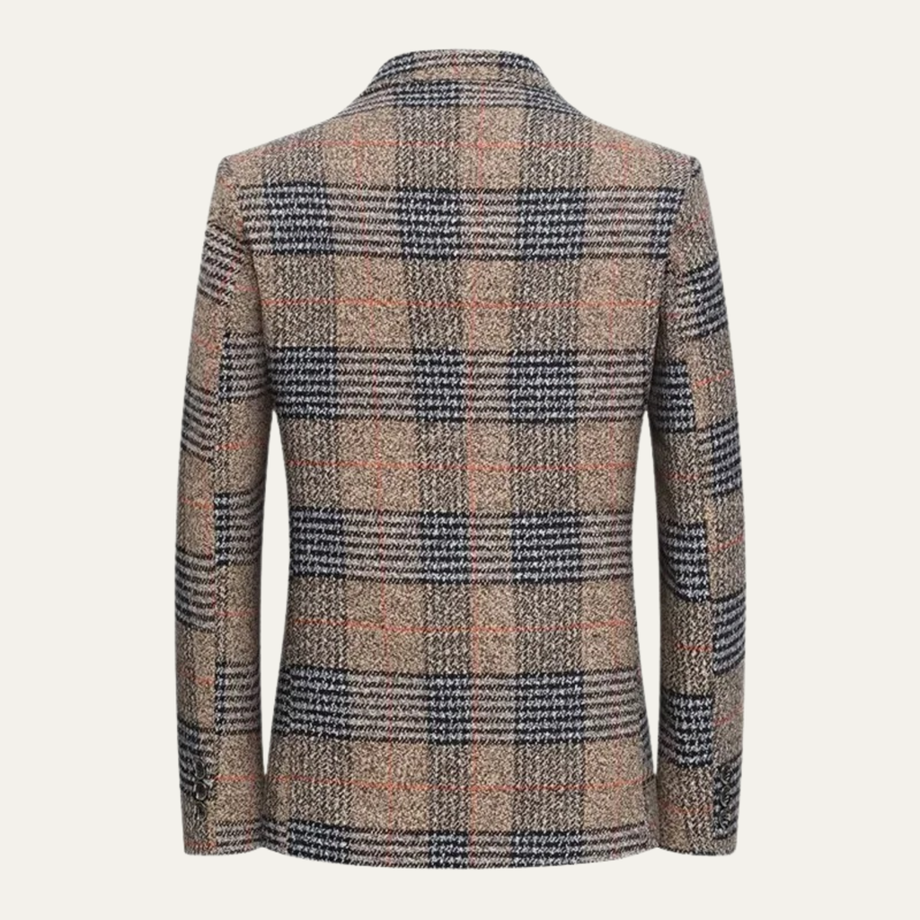 Monopoli tweed blazer slim fit