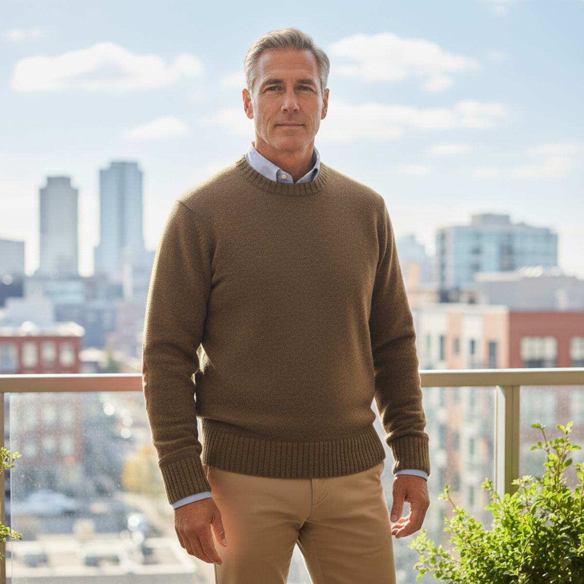 Briarwood gebreide trui oversized