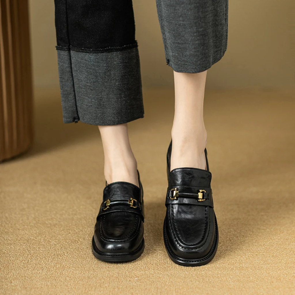 Montepulciano leren loafer