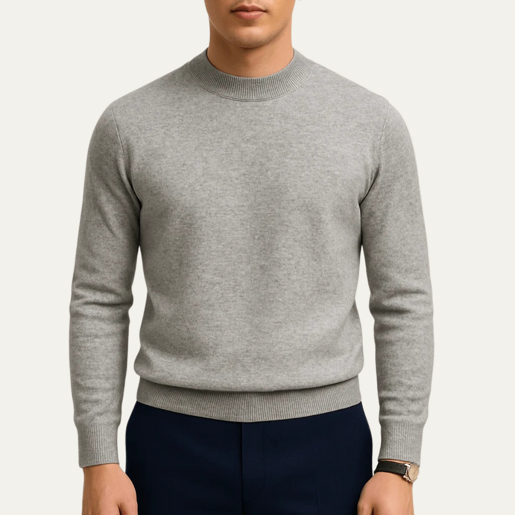 Salcombe gebreide trui slim fit