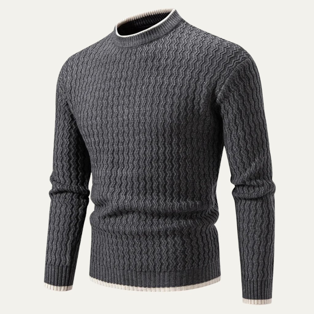 Thornton gebreide trui slim fit