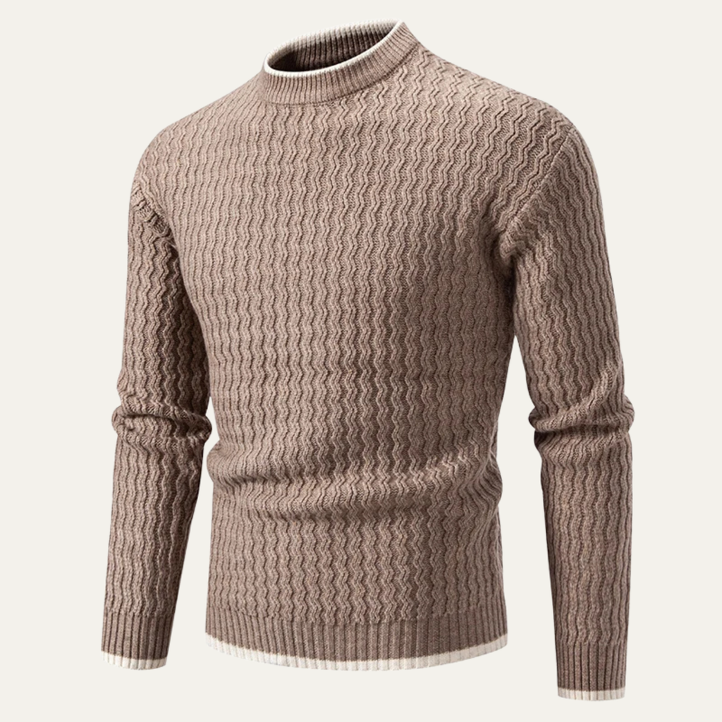 Thornton gebreide trui slim fit