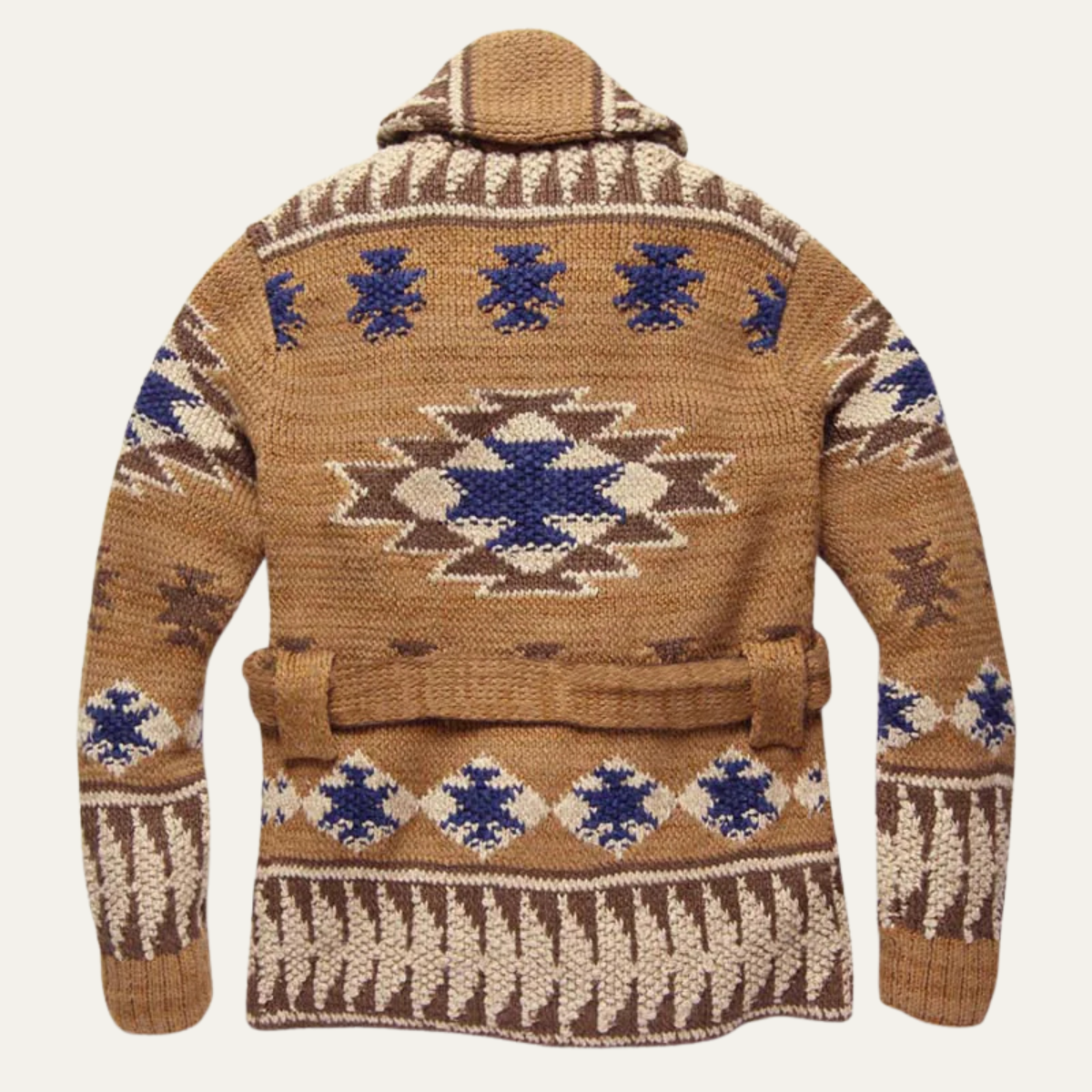 Positano jacquard gebreide jack