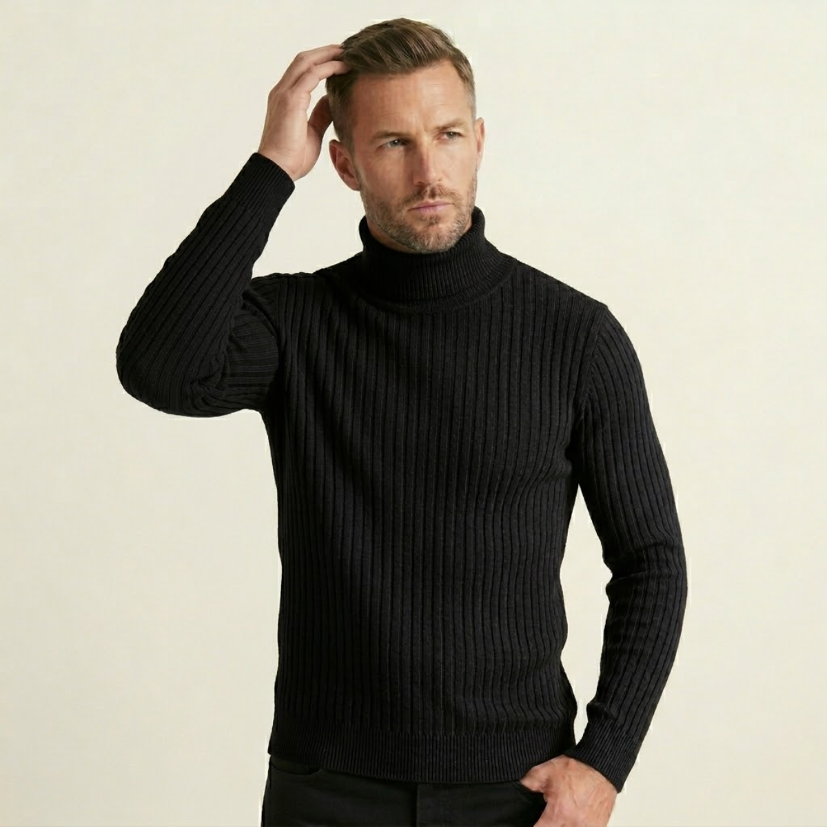 Tavolara gebreide coltrui slim fit