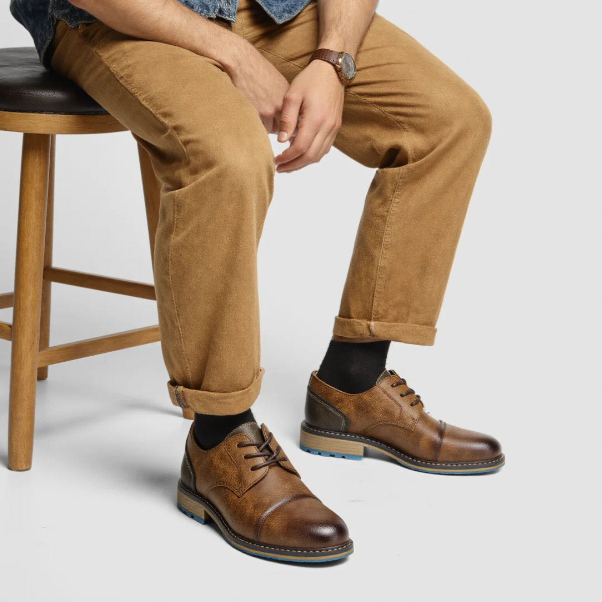Monferrato leren schoenen