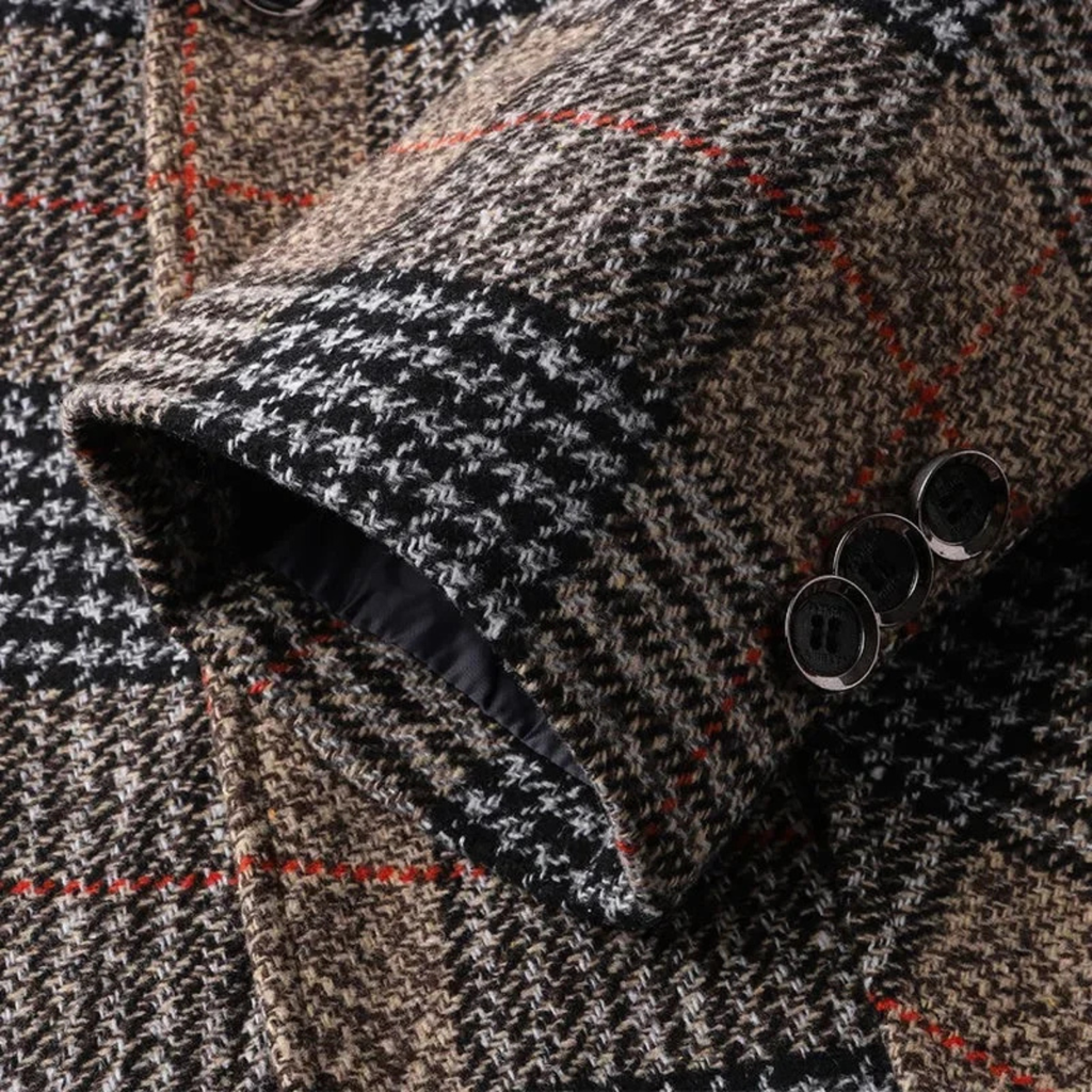 Monopoli tweed blazer slim fit