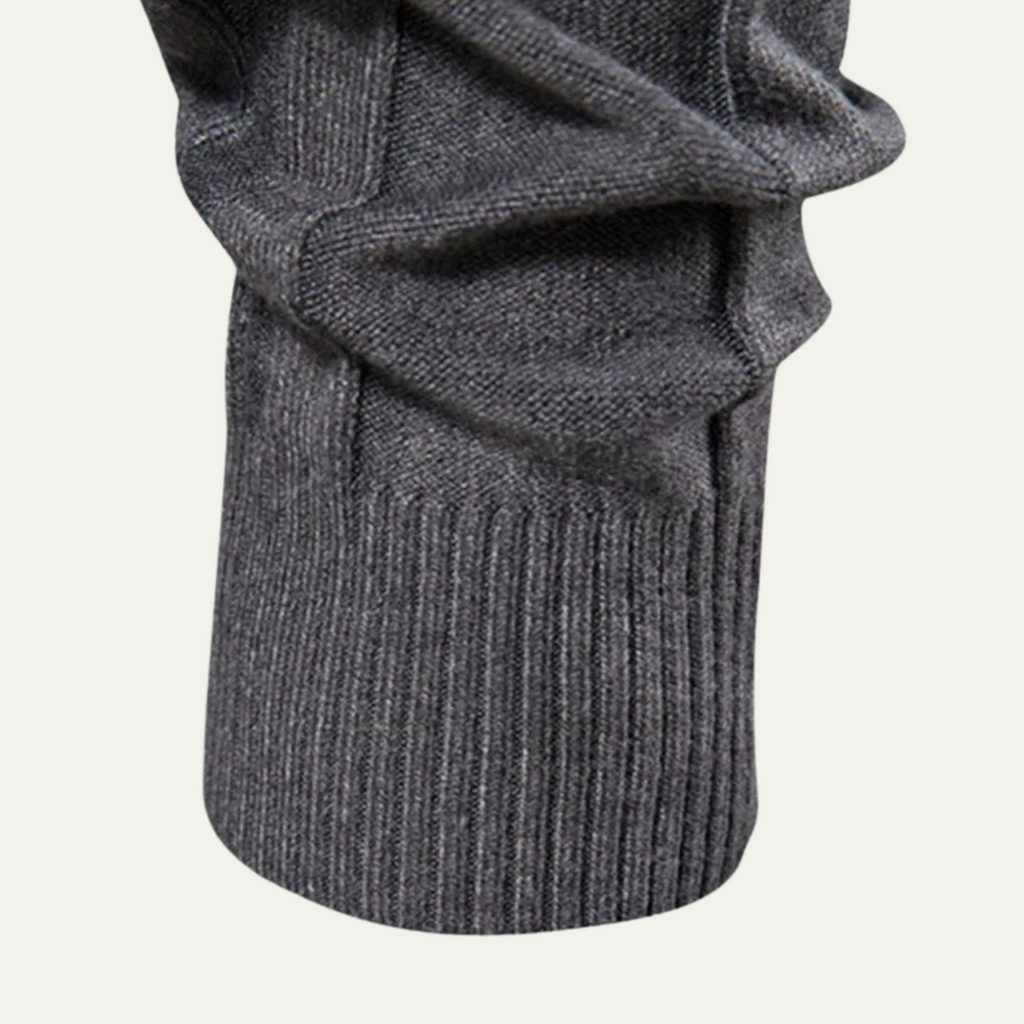 Dumbarton gebreide coltrui slim fit