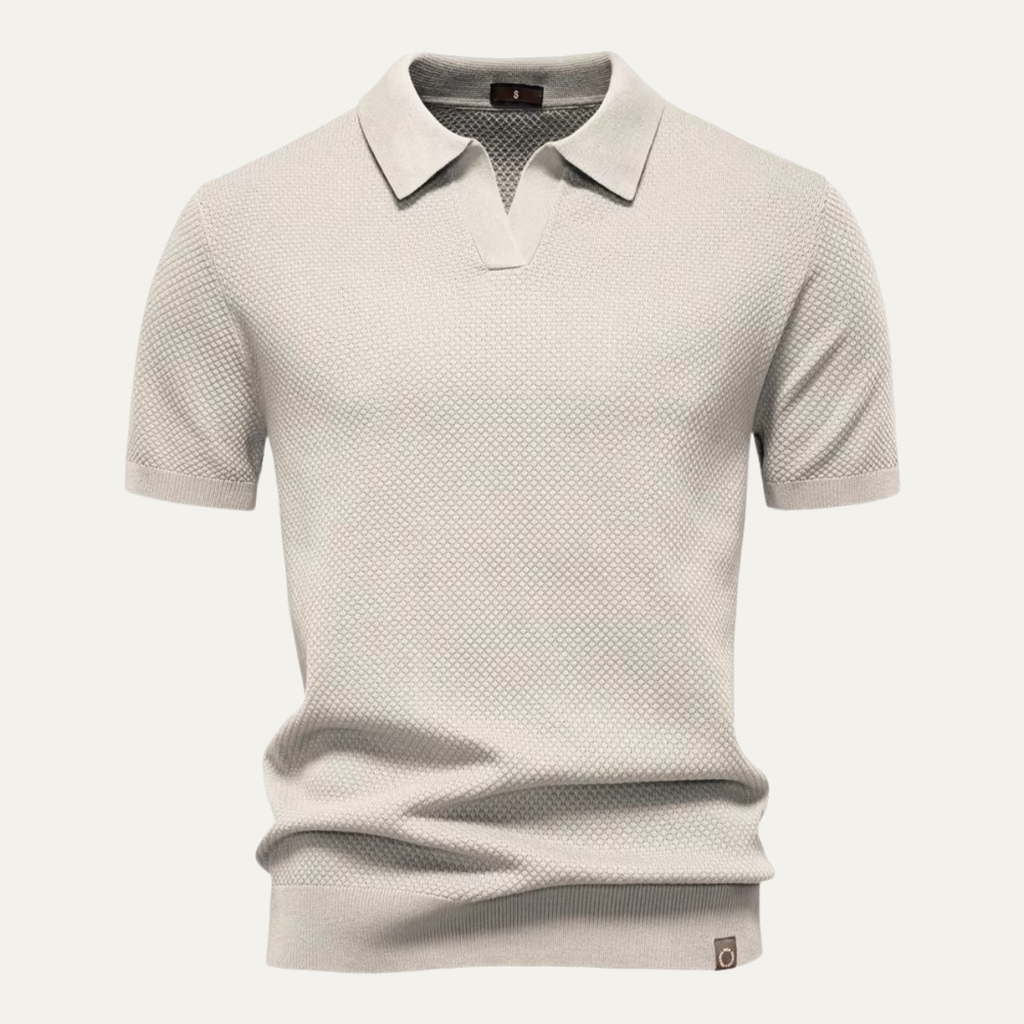 Kensington gebreid poloshirt