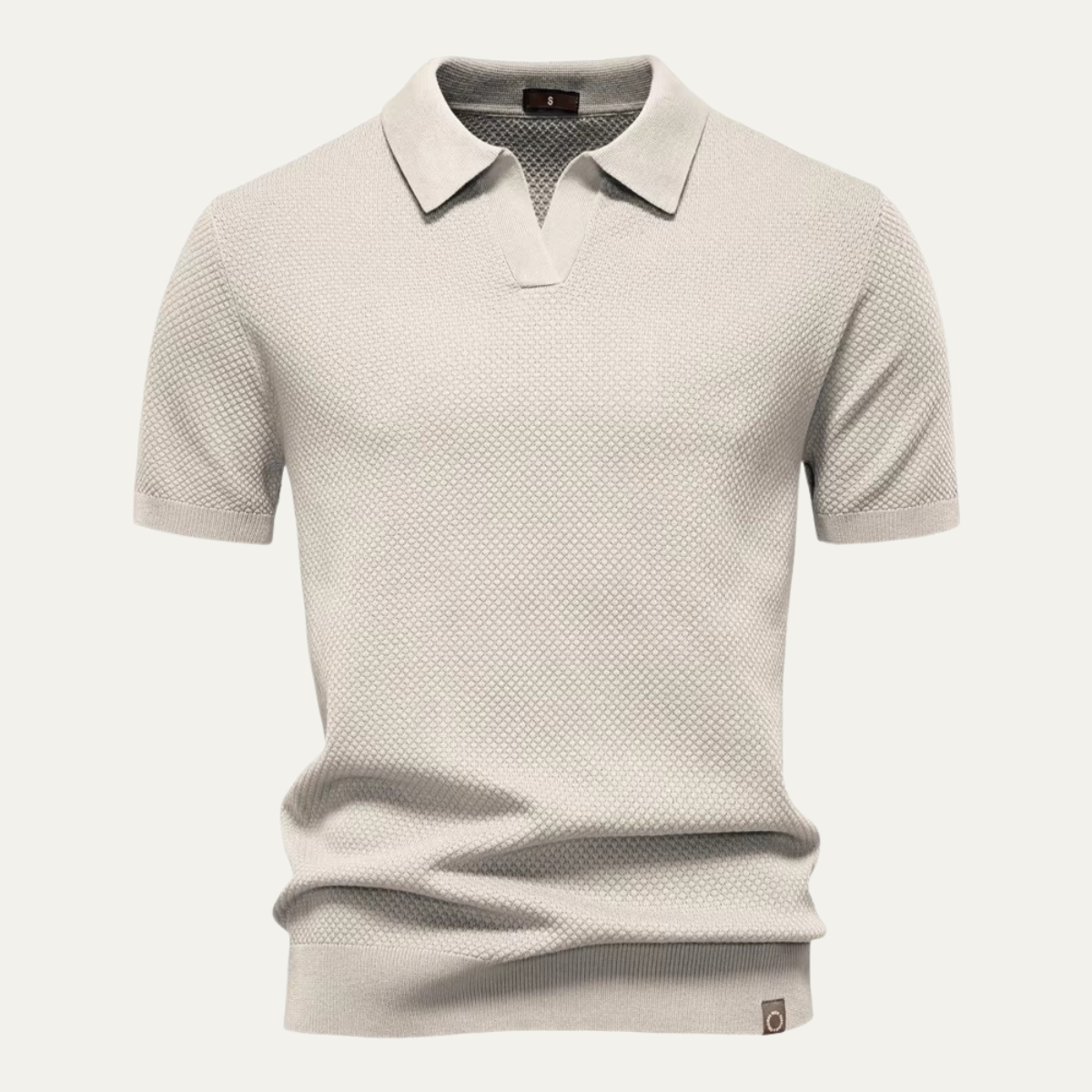 Kensington gebreid poloshirt