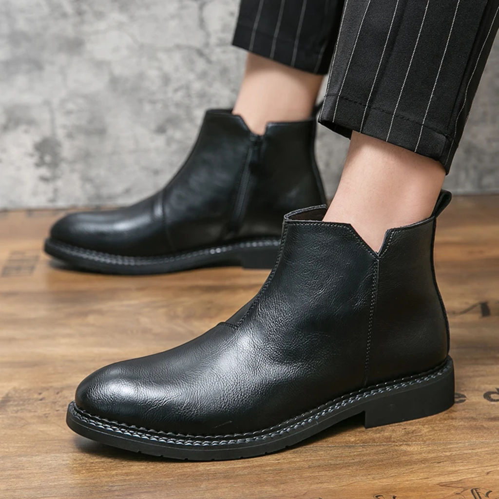 Etna Rosso leren schoenen
