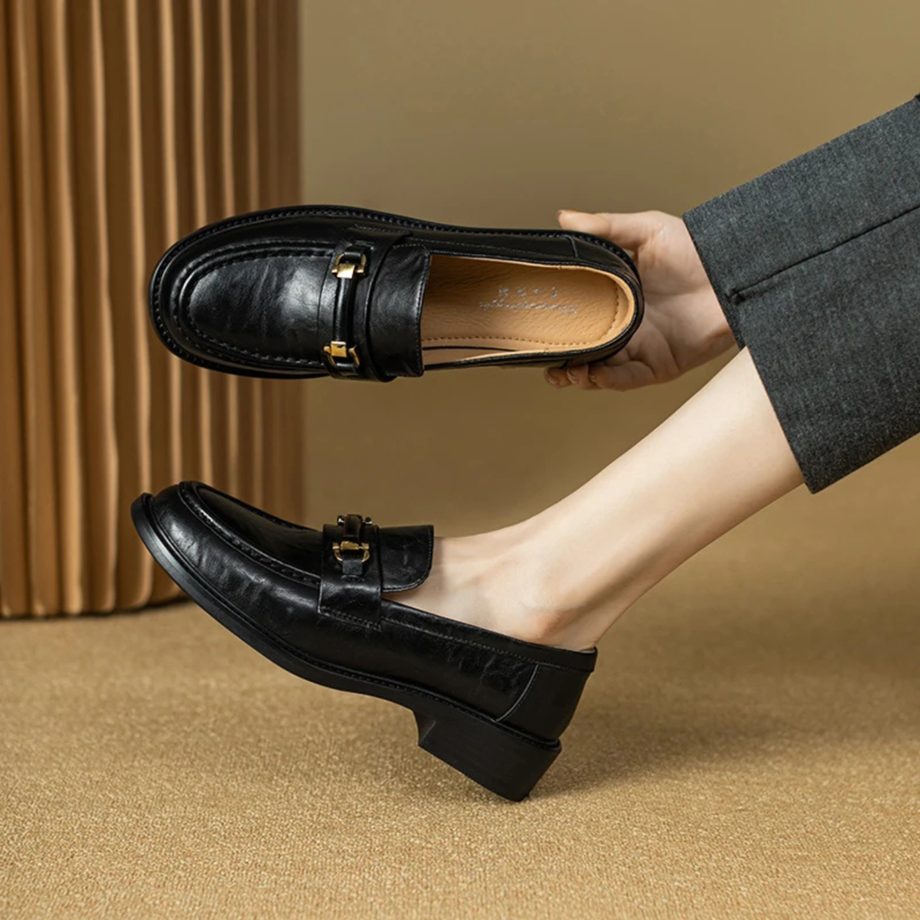 Montepulciano leren loafer