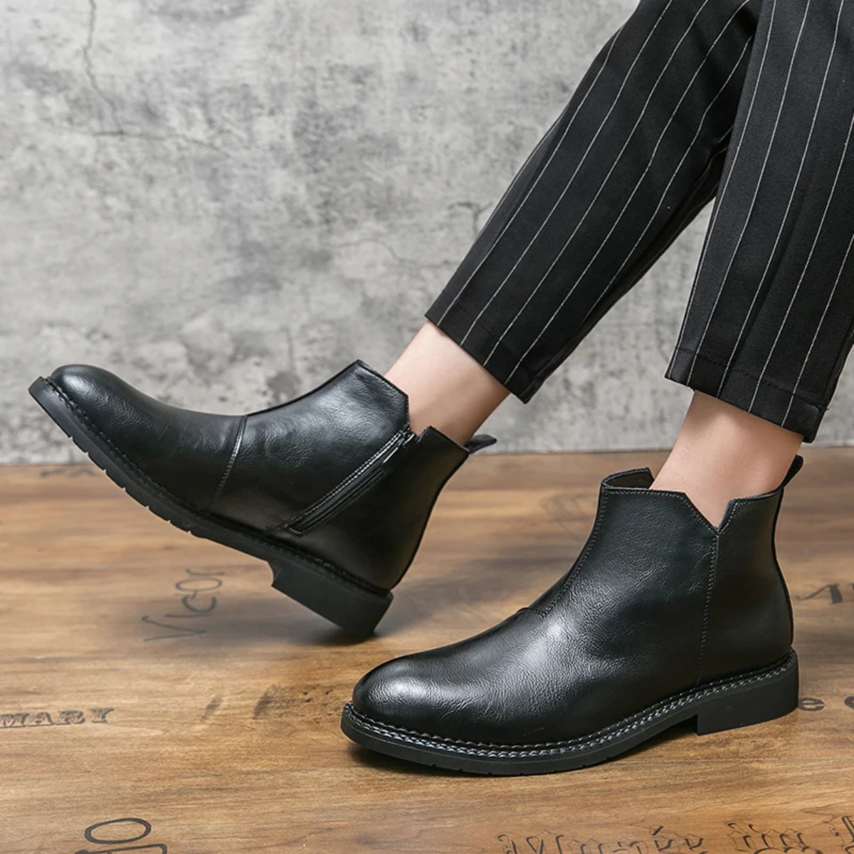 Etna Rosso leren schoenen