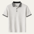 Glenwater gebreid poloshirt