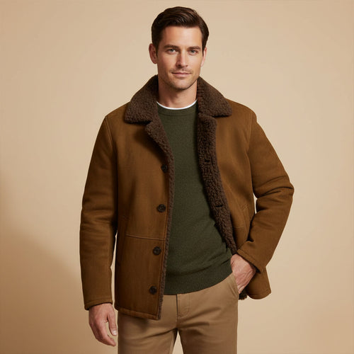 Ashen Shearling jas