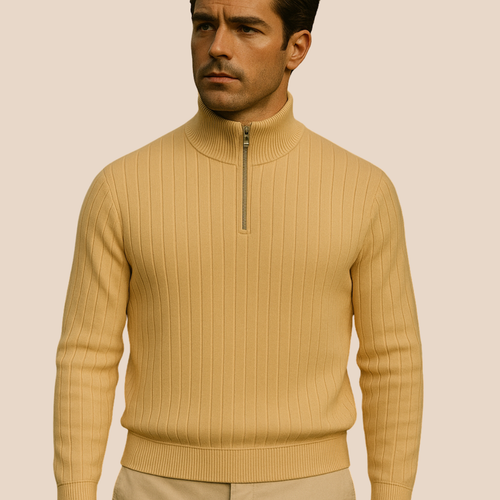 Ashford half-zip trui