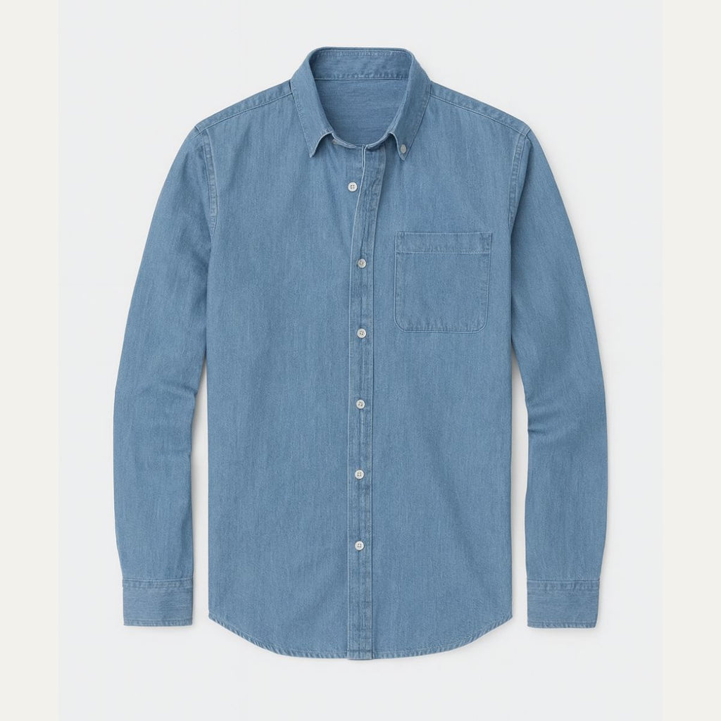 Boston denim spijkeroverhemd