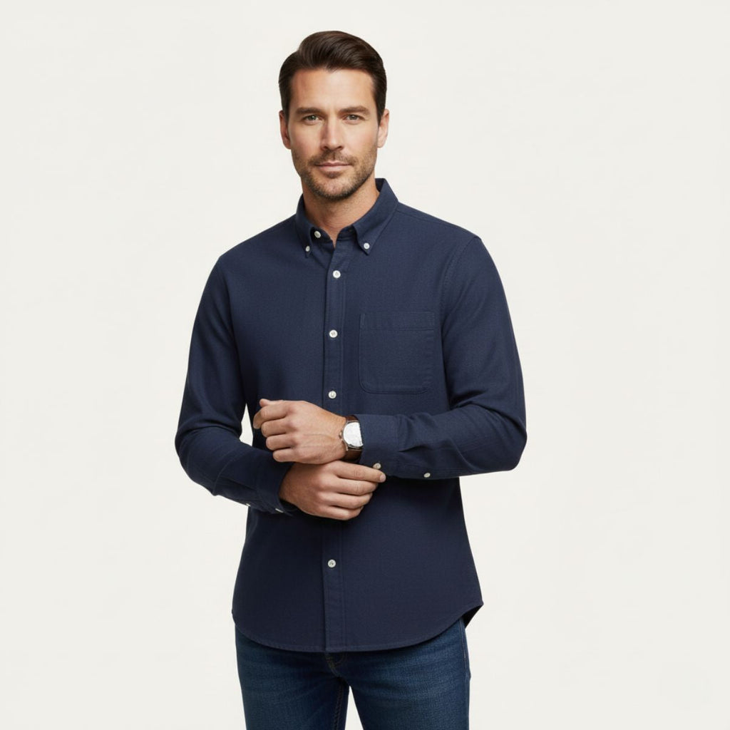 Boston denim spijkeroverhemd