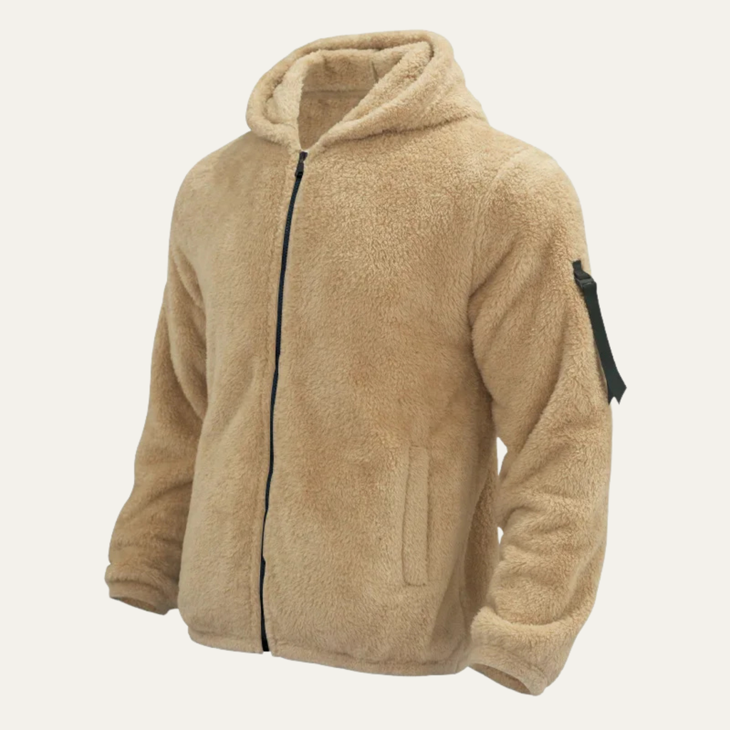 Brixton fluwelen hoodie