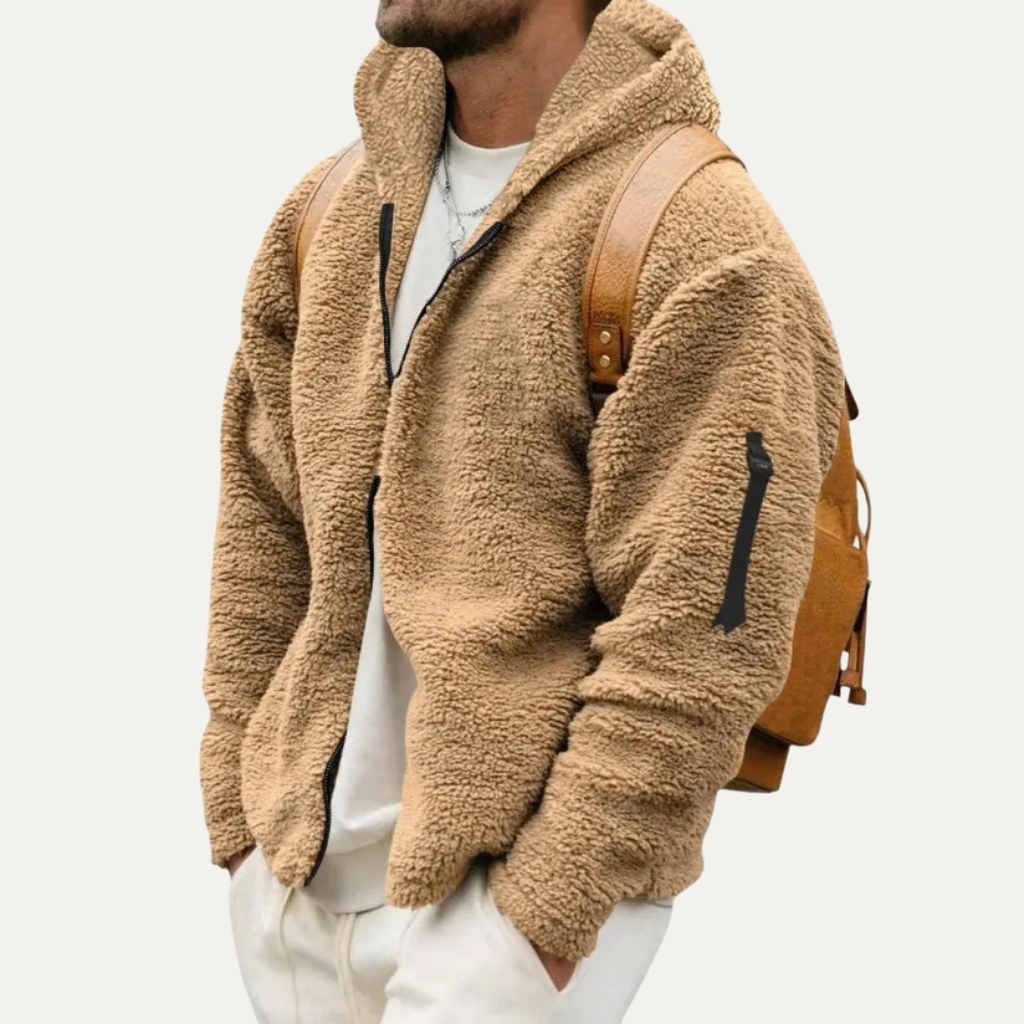 Brixton fluwelen hoodie