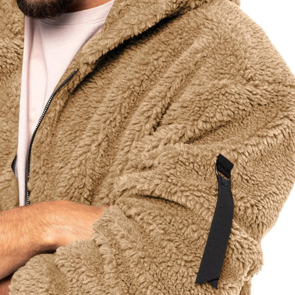 Brixton fluwelen hoodie