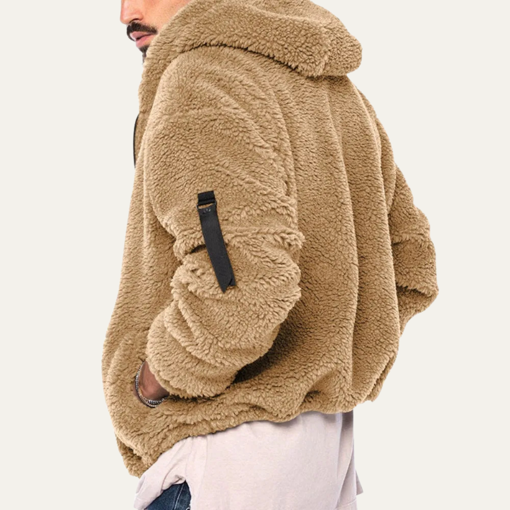 Brixton fluwelen hoodie