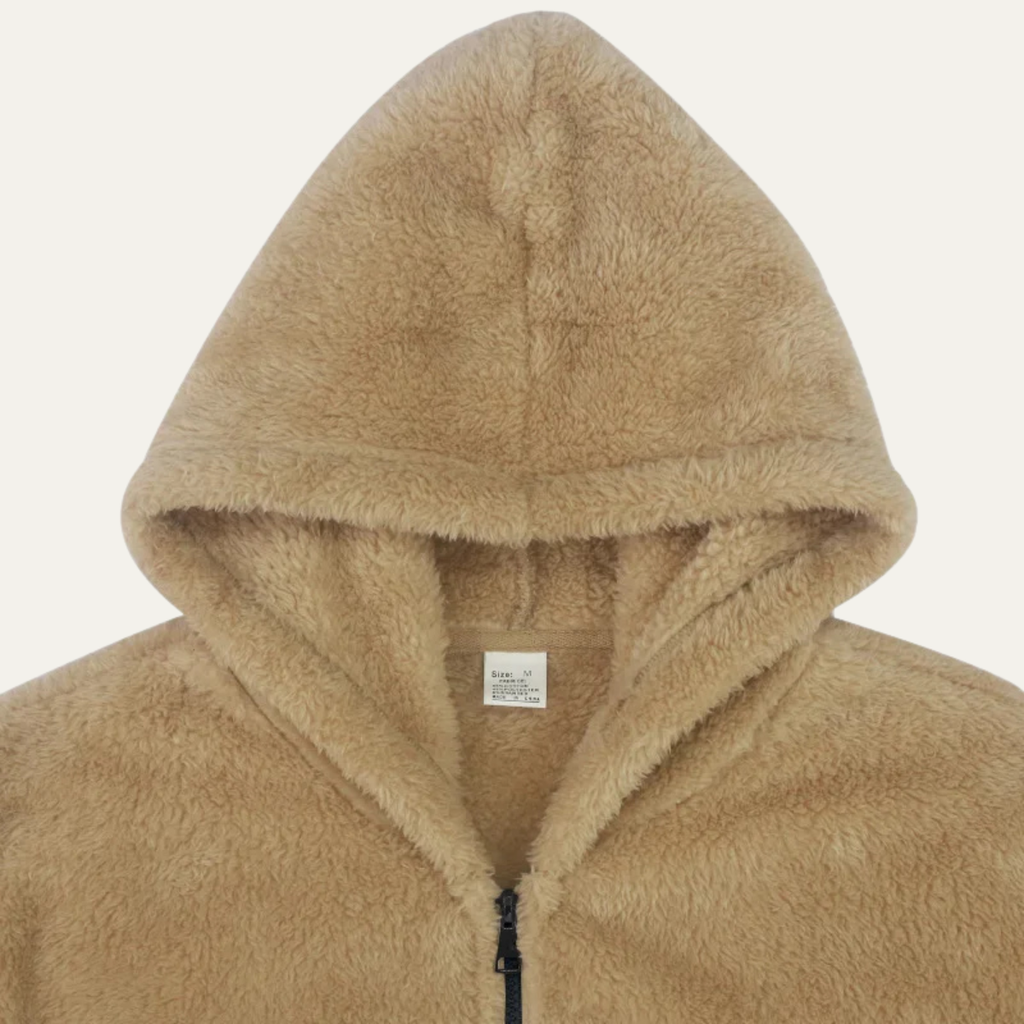 Brixton fluwelen hoodie