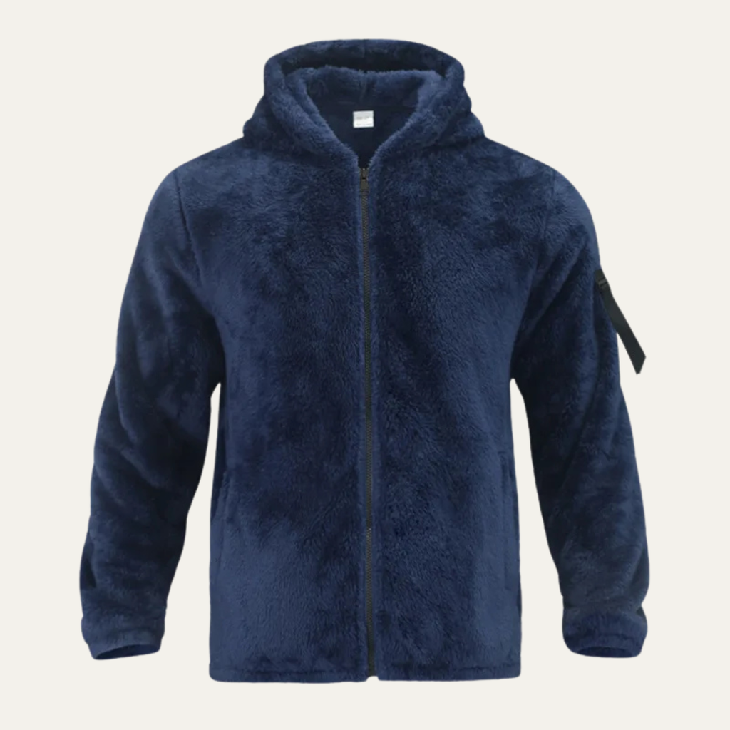 Brixton fluwelen hoodie
