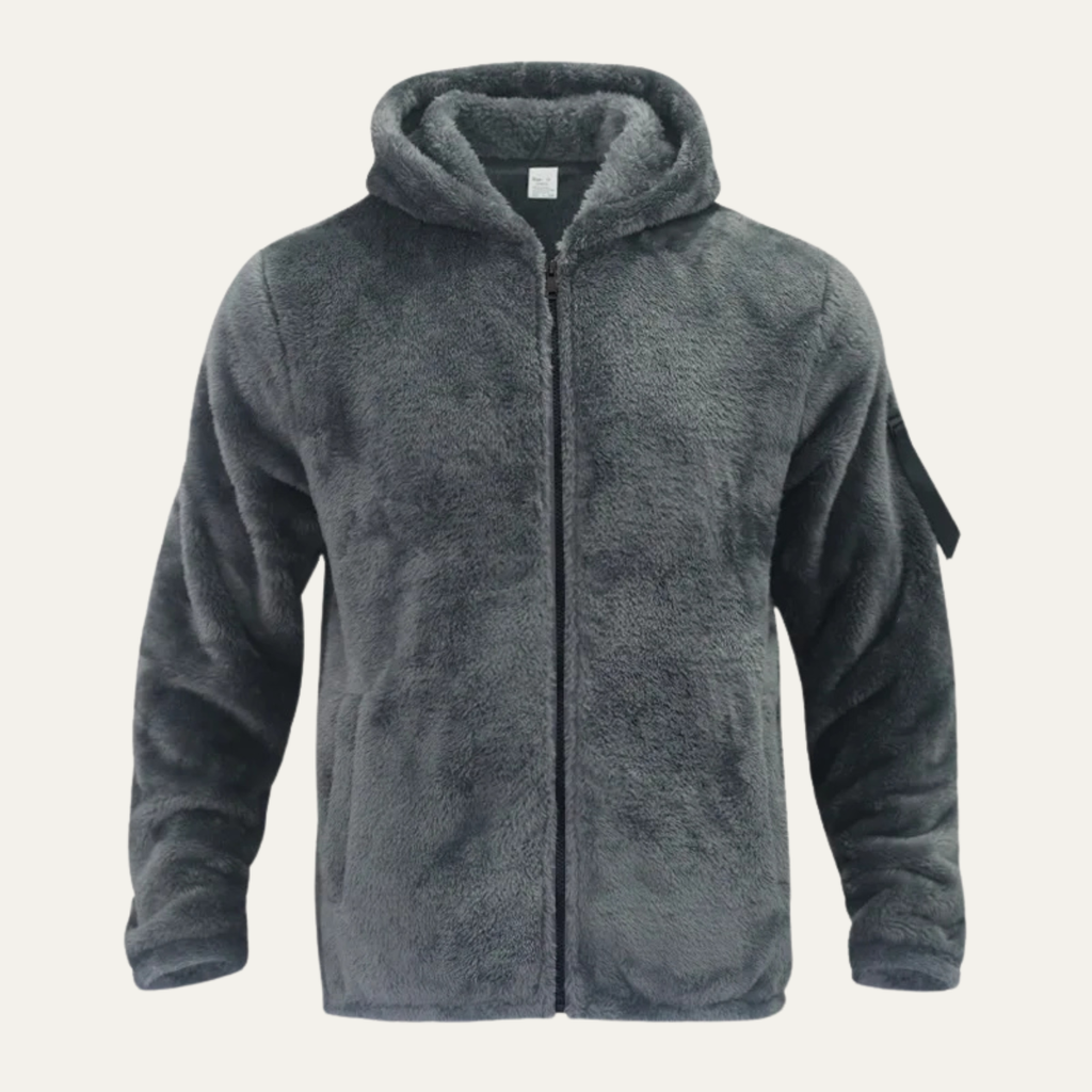 Brixton fluwelen hoodie