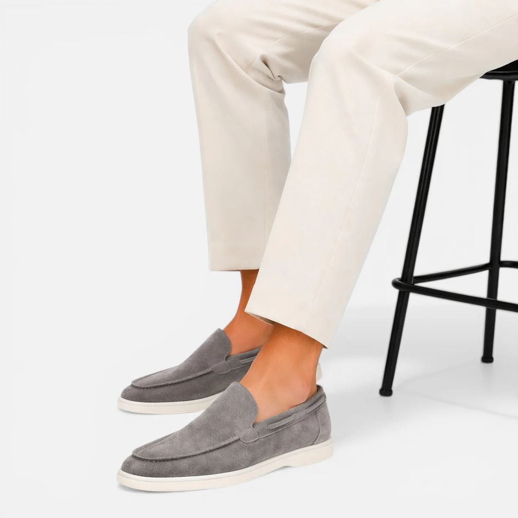 Brookstone suède loafer