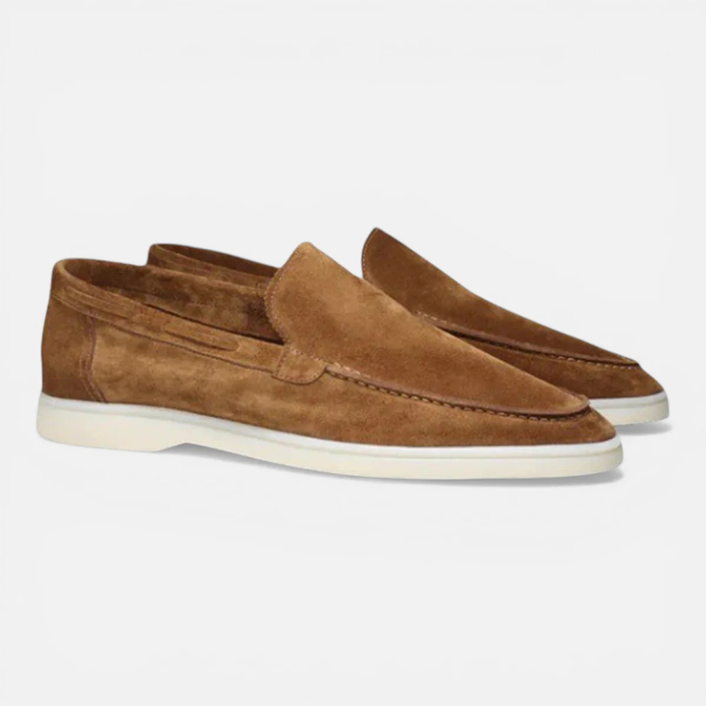 Brookstone suède loafer