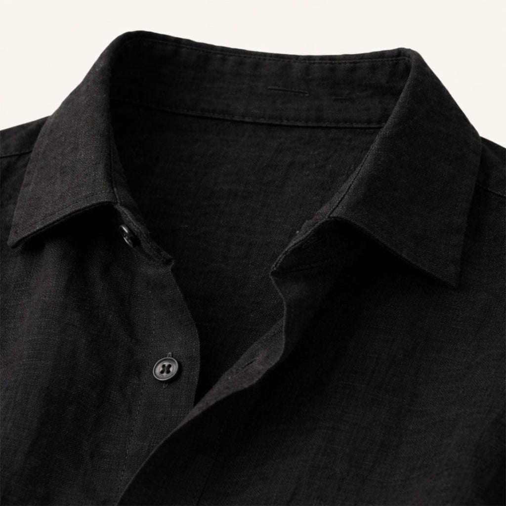 Buckingham linnen overhemd relaxed fit