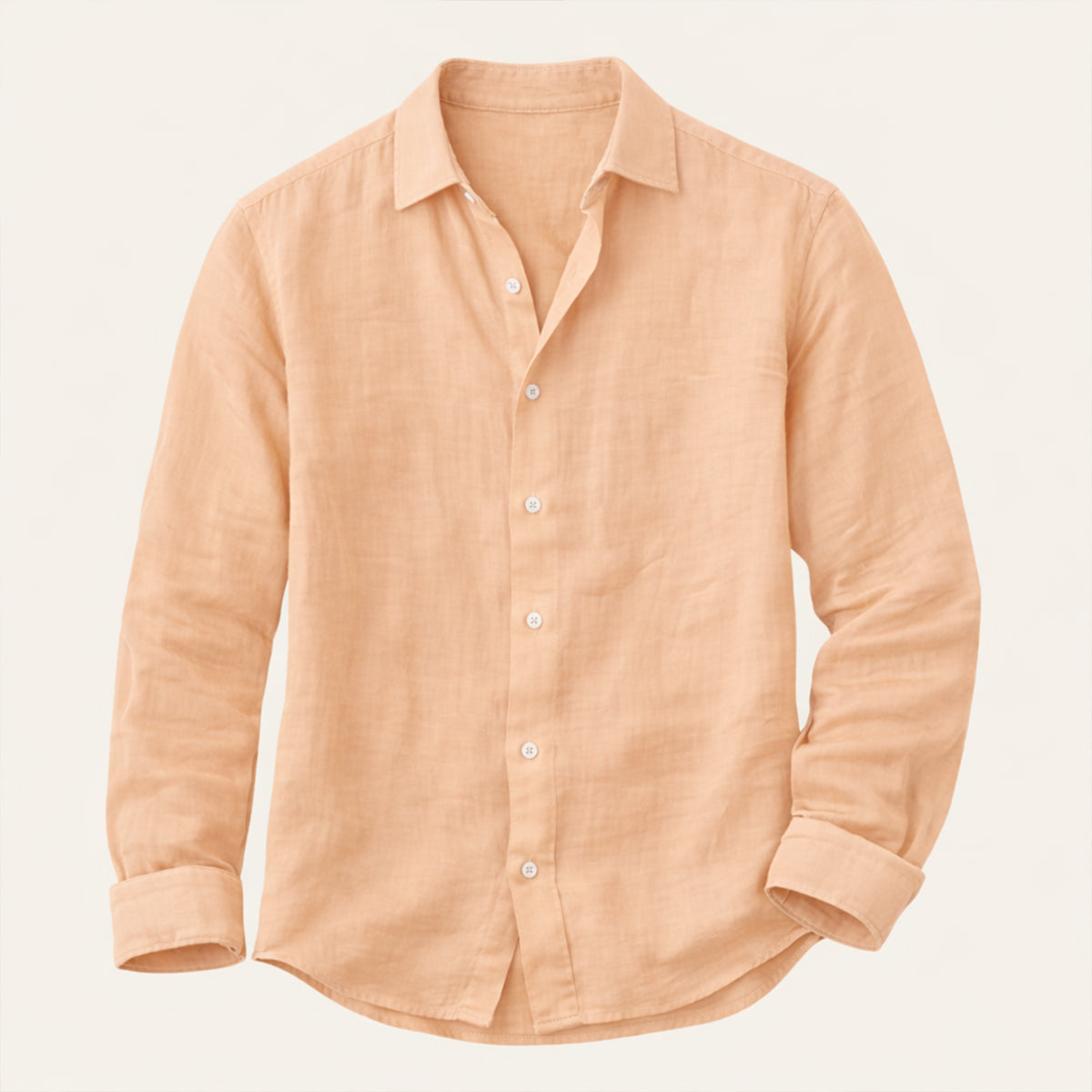 Buckingham linnen overhemd relaxed fit