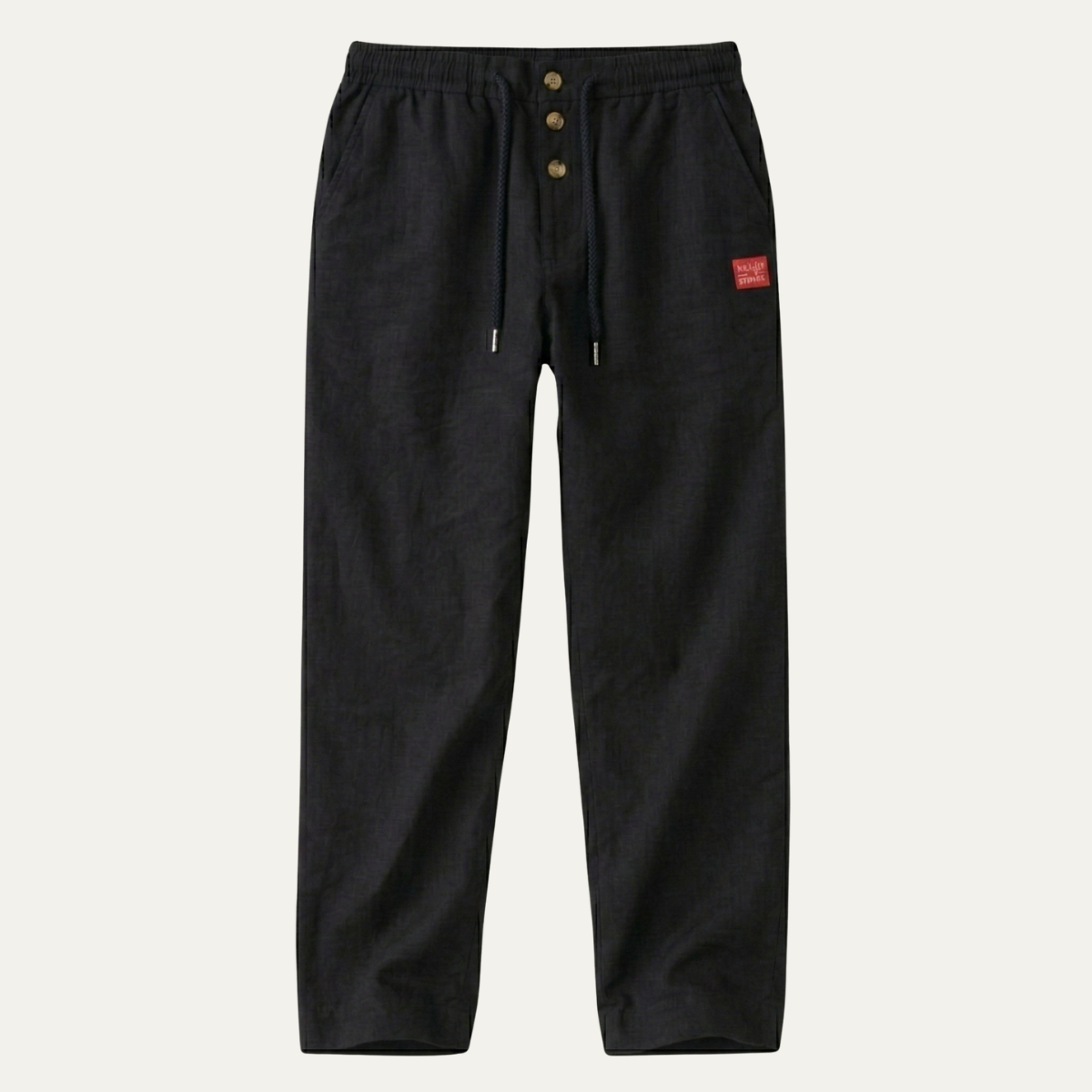 Cedarwater linnen broek straight leg
