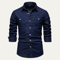 Crestfall Ridge denim spijkeroverhemd slim fit