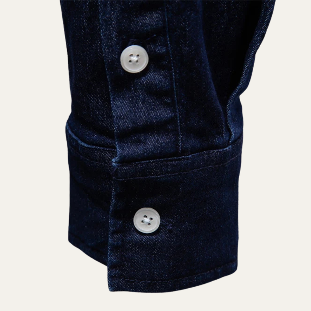 Crestfall Ridge denim spijkeroverhemd slim fit