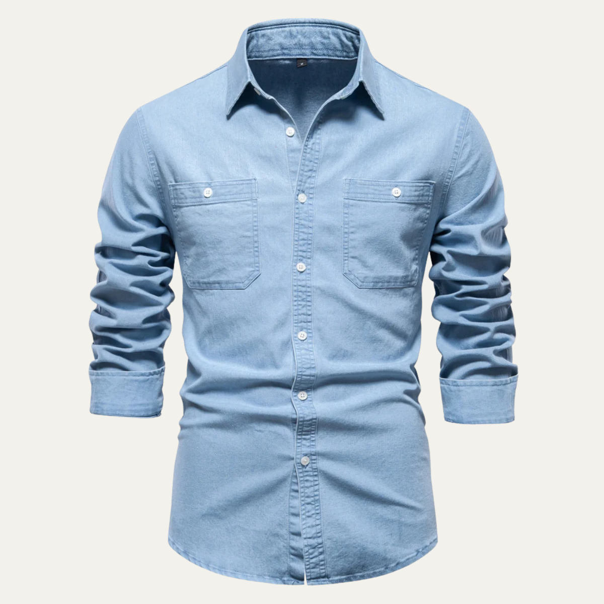 Crestfall Ridge denim spijkeroverhemd slim fit