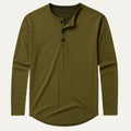 Cromwell katoenen poloshirt lange mouw
