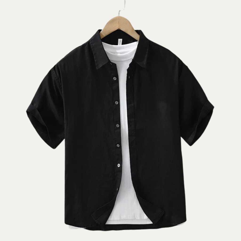 Elmwood Ridge linnen overhemd slim fit