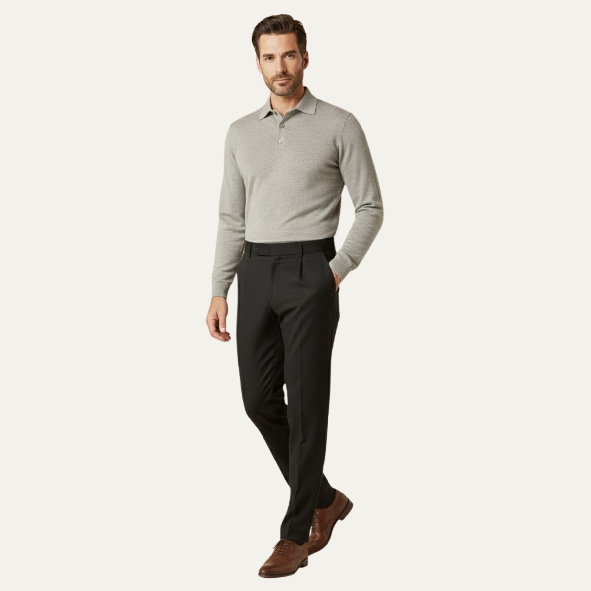 Fairview Ridge wollen broek straight leg
